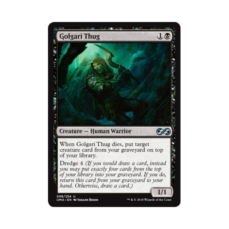 Noire - Golgari Thug (U) [UMA]