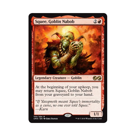 Rouge - Squee, Goblin Nabob (R) [UMA]