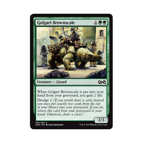 Verte - Golgari Brownscale (C) [UMA]