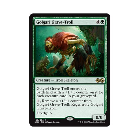 Verte - Golgari Grave-Troll (R) [UMA]