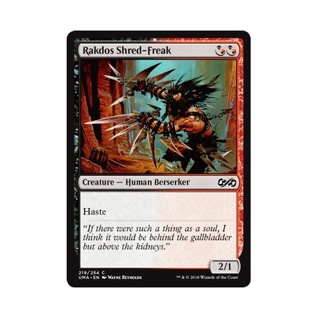 Hybride - Rakdos Shred-Freak (C) [UMA]