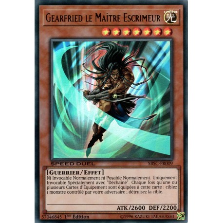 Gearfried le Maître Escrimeur  (UR) [SBSC]