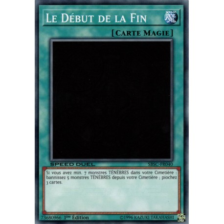 Le Début de la Fin  (C) [SBSC]