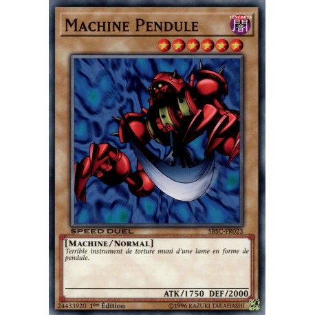 Machine Pendule  (C) [SBSC]