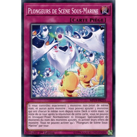 Plongeurs de Scène Sous-Marine (C) [MP19]