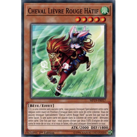 Cheval Lièvre Rouge Hâtif (C) [MP19]
