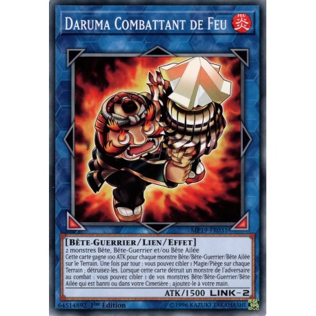 Daruma Combattant de Feu (C) [MP19]