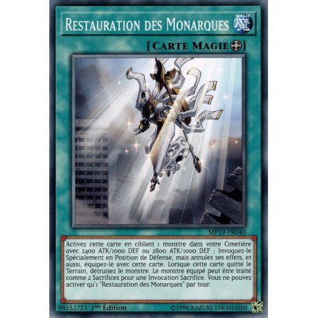Restauration des Monarques (C) [MP19]