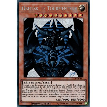 Obelisk, le Tourmenteur (PSR) [TN19]