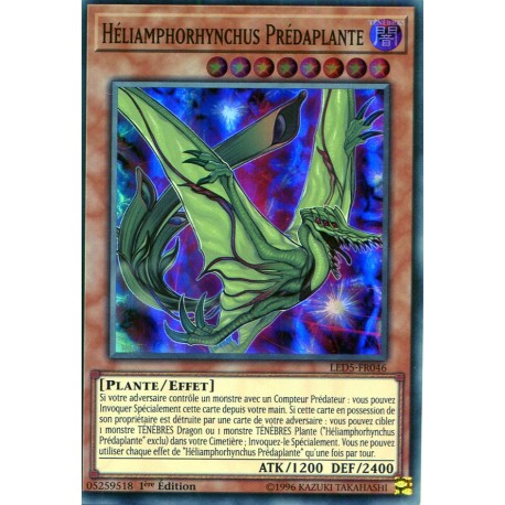 Héliamphorhynchus Prédaplante (SR) [LED5]