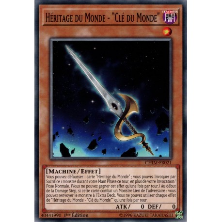 Héritage du Monde - Clé du Monde (C) [CHIM]