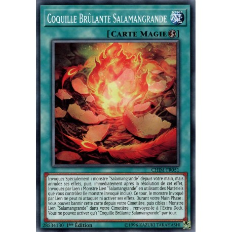 Coquille Brûlante Salamangrande (C) [CHIM]