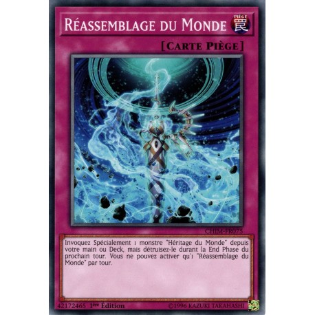 Réassemblage du Monde (C) [CHIM]