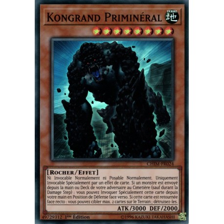 Kongrand Priminéral (SR) [CHIM]
