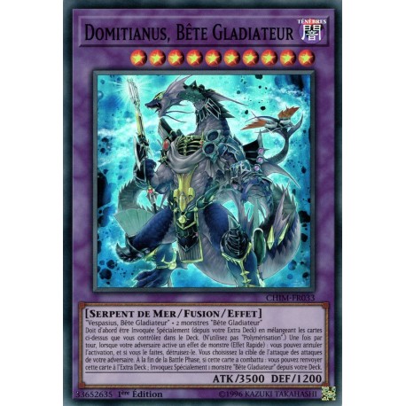 Domitianus, Bête Gladiateur (SR) [CHIM]