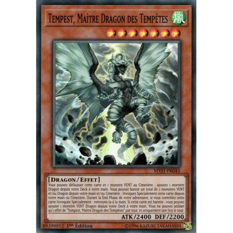Tempest, Maître Dragon des Tempêtes (SR) [MYFI]