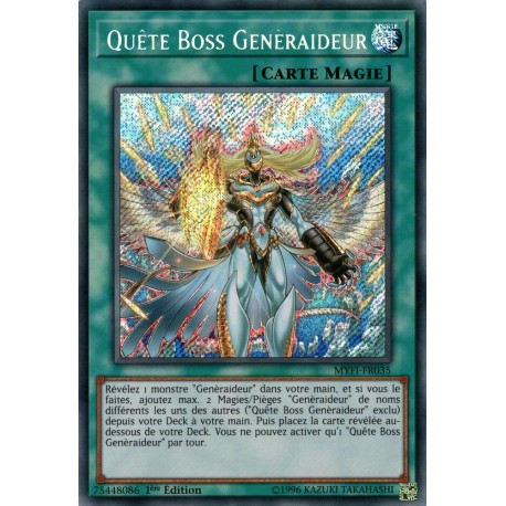 Quête Boss Genèraideur (STR) [MYFI]