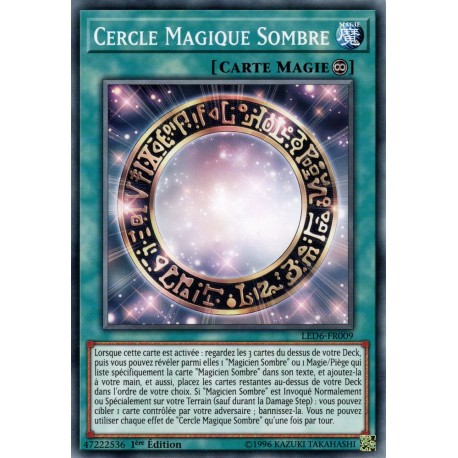 Cercle Magique Sombre (C) [LED6]