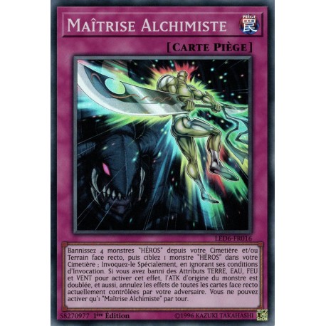 Maîtrise Alchimiste (SR) [LED6]