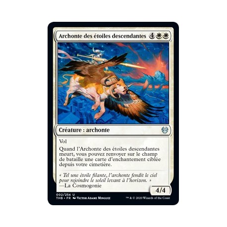 (FOIL) Blanche - Archonte des étoiles descendantes (U) [THB]