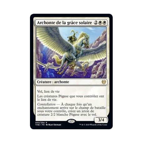 (FOIL) Blanche - Archonte de la grâce solaire (R) [THB]