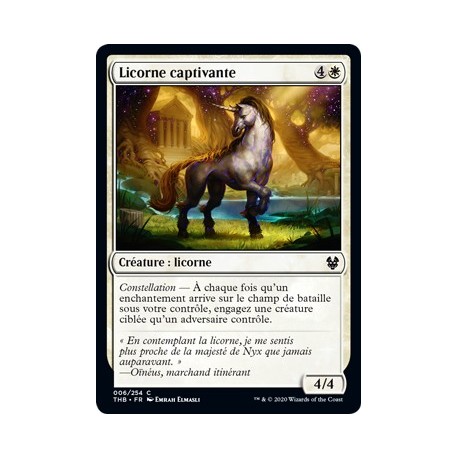 (FOIL) Blanche - Licorne captivante (C) [THB]