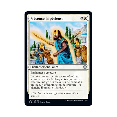 (FOIL) Blanche - Présence impérieuse (U) [THB]