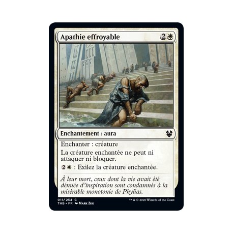 (FOIL) Blanche - Apathie effroyable (C) [THB]
