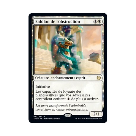 (FOIL) Blanche - Eidôlon de l'obstruction (R) [THB]
