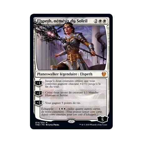 (FOIL) Blanche - Elspeth, némésis du Soleil (M) [THB]