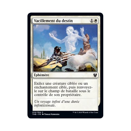 (FOIL) Blanche - Vacillement du destin (C) [THB]