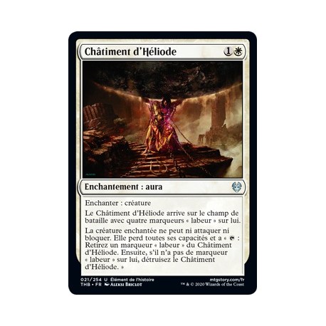 (FOIL) Blanche - Châtiment d'Héliode (U) [THB]