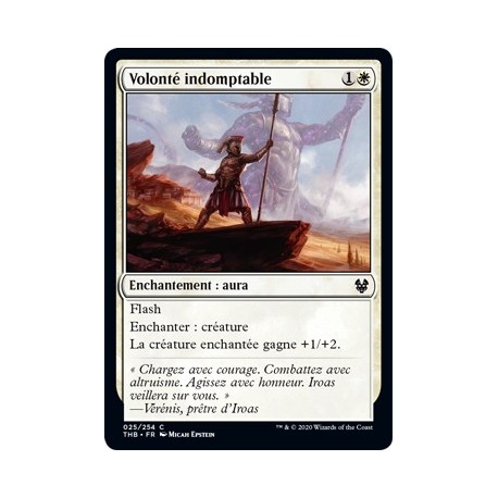 (FOIL) Blanche - Volonté indomptable (C) [THB]