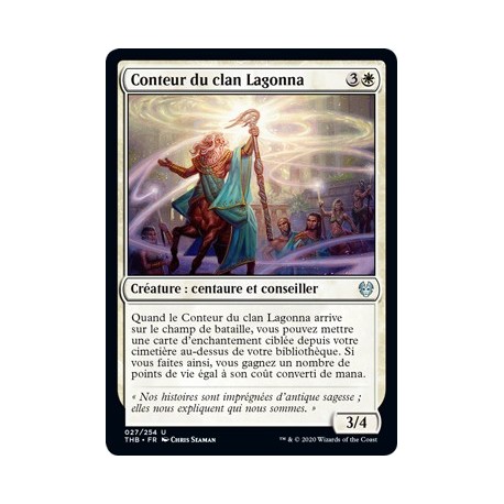 (FOIL) Blanche - Conteur du clan Lagonna (U) [THB]