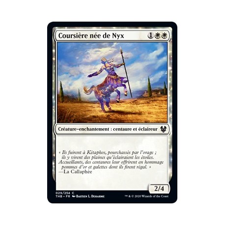 (FOIL) Blanche - Coursière née de Nyx (C) [THB]