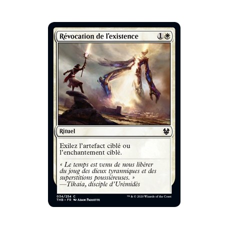 (FOIL) Blanche - Révocation de l'existence (C) [THB]