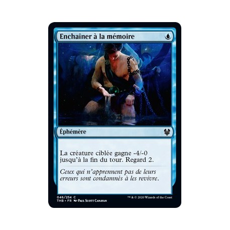 (FOIL) Bleue - Enchaîner à la mémoire (C) [THB]