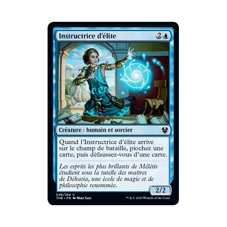 (FOIL) Bleue - Instructrice d'élite (C) [THB]