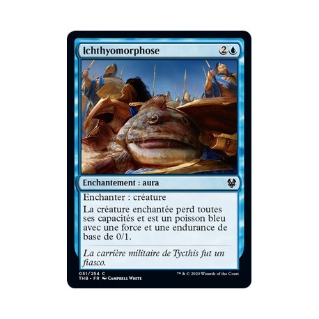 (FOIL) Bleue - Ichthyomorphose (C) [THB]