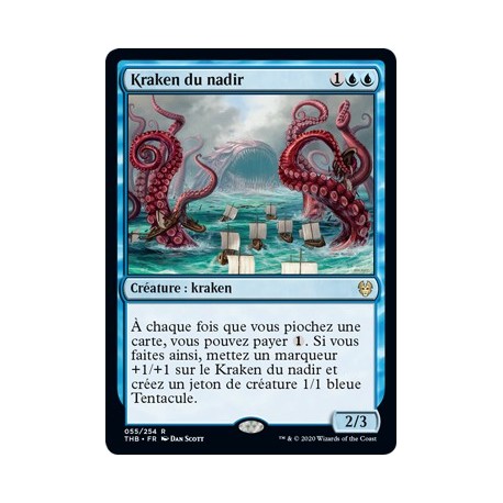 (FOIL) Bleue - Kraken du nadir (R) [THB]