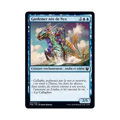 (FOIL) Bleue - Gardemer née de Nyx (C) [THB]