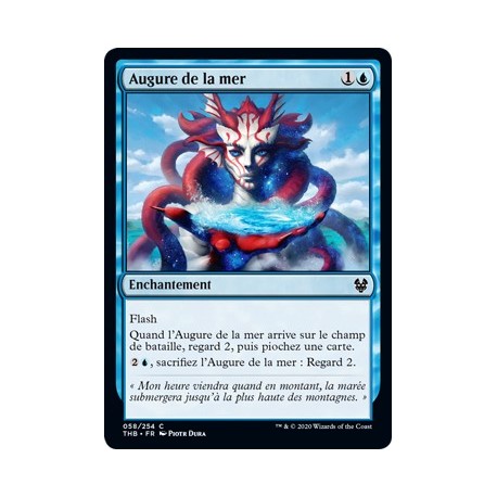(FOIL) Bleue - Augure de la mer (C) [THB]