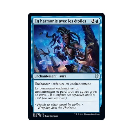 (FOIL) Bleue - En harmonie avec les étoiles (U) [THB]