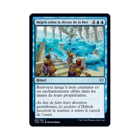 (FOIL) Bleue - Mépris selon la déesse de la Mer (U) [THB]