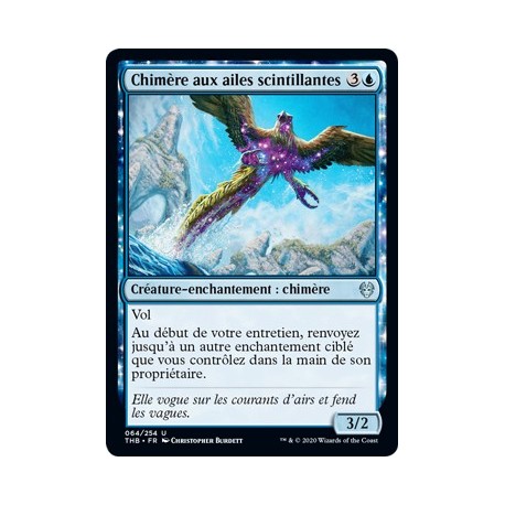 (FOIL) Bleue - Chimère aux ailes scintillantes (U) [THB]