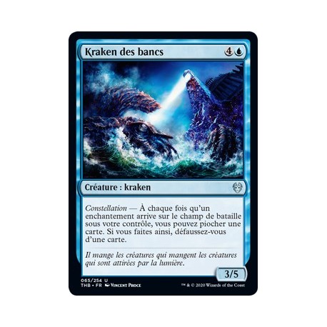 (FOIL) Bleue - Kraken des bancs (U) [THB]