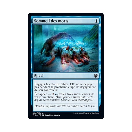 (FOIL) Bleue - Sommeil des morts (C) [THB]