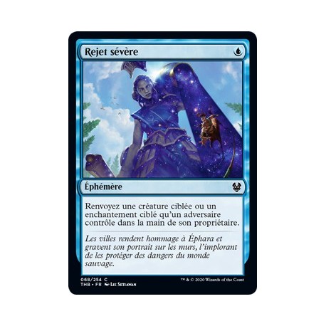 (FOIL) Bleue - Rejet sévère (C) [THB]