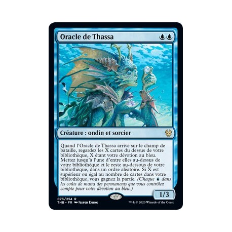 (FOIL) Bleue - Oracle de Thassa (R) [THB]