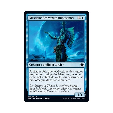(FOIL) Bleue - Mystique des vagues imposantes (C) [THB]